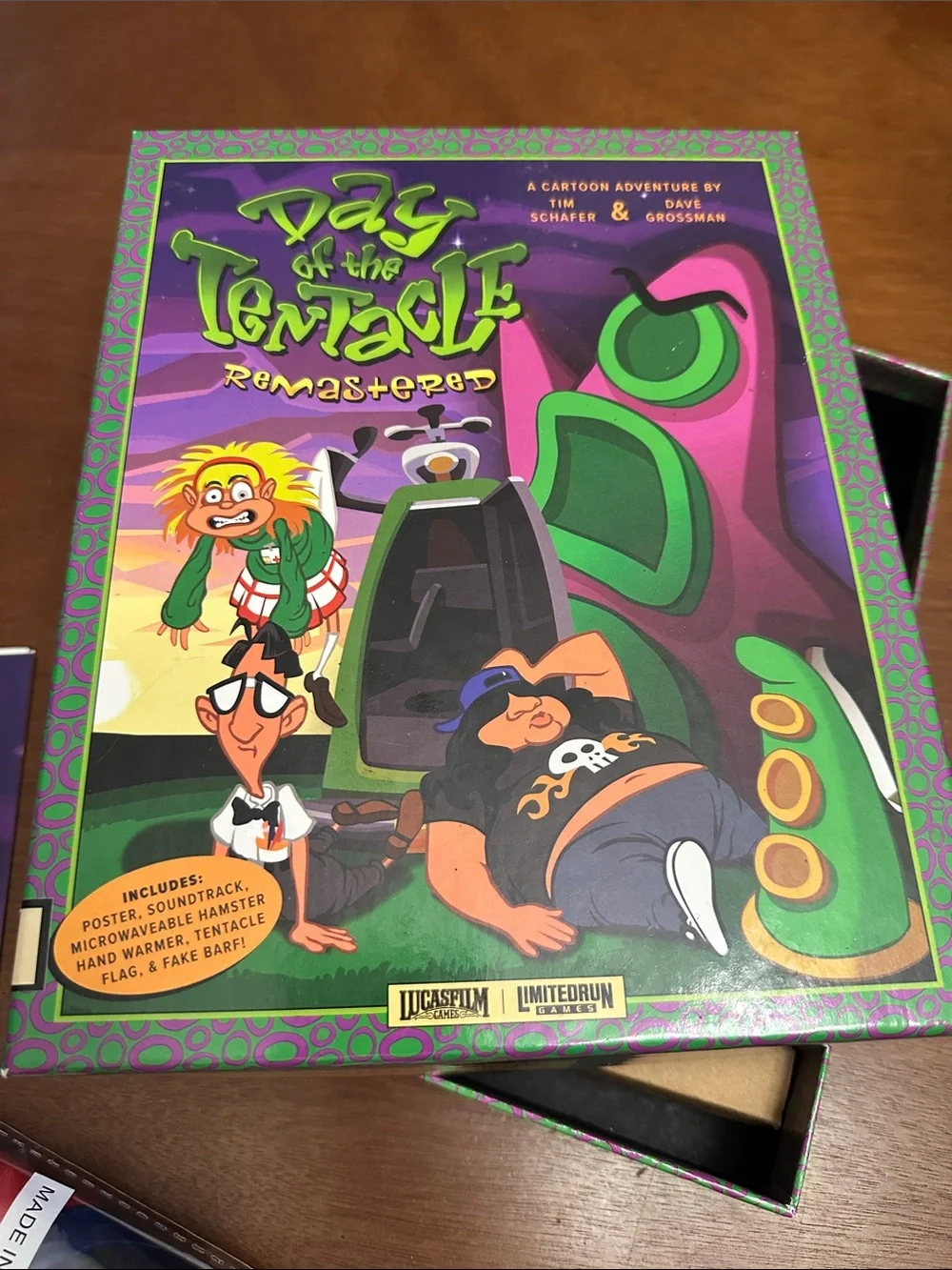 Day of the Tentacle Remastered Collector’s Edition PS4 Limited Run Lucasfilm